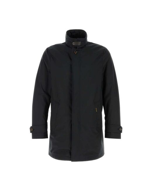 Moorer Black Parkas for men
