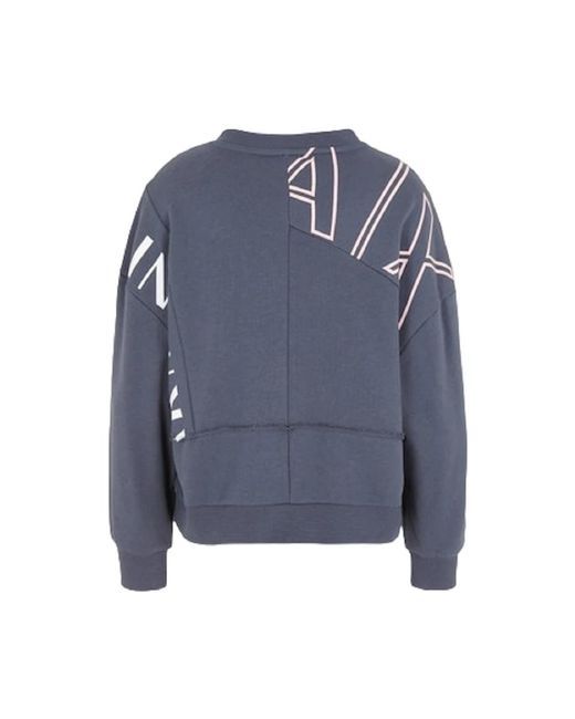 ARMANI EXCHANGE Blue Sweatshirts