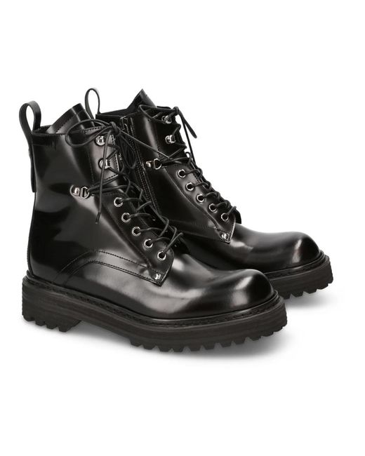 Premiata Black Schnürstiefel