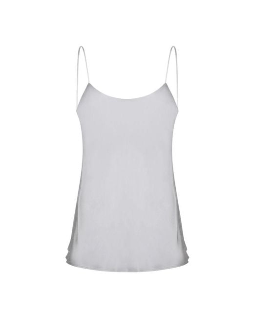 Sleeveless Tops Herno en coloris Gray