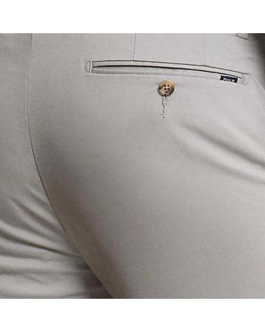 Polo Ralph Lauren Gray Slim-Fit Trousers for men
