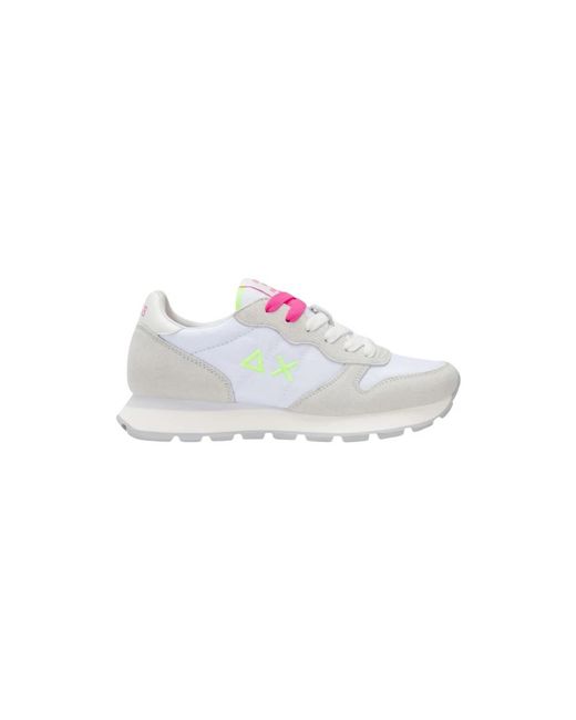 Sun 68 White Ally Solid Sneaker