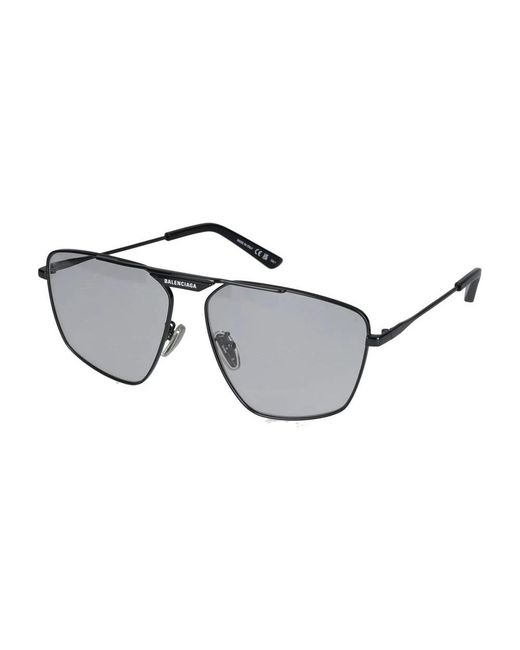 Balenciaga Gray Sunglasses for men