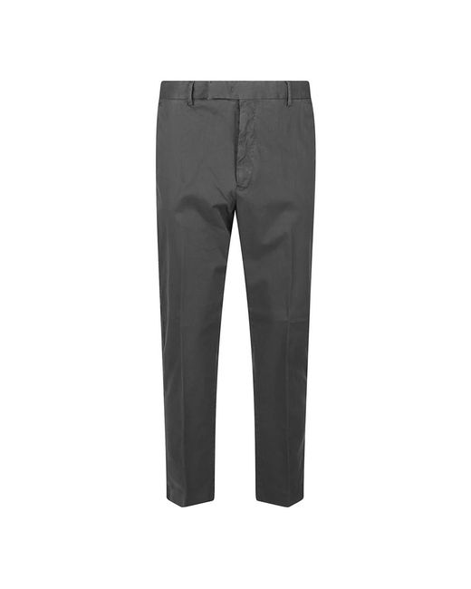 PT Torino Gray Suit Trousers for men