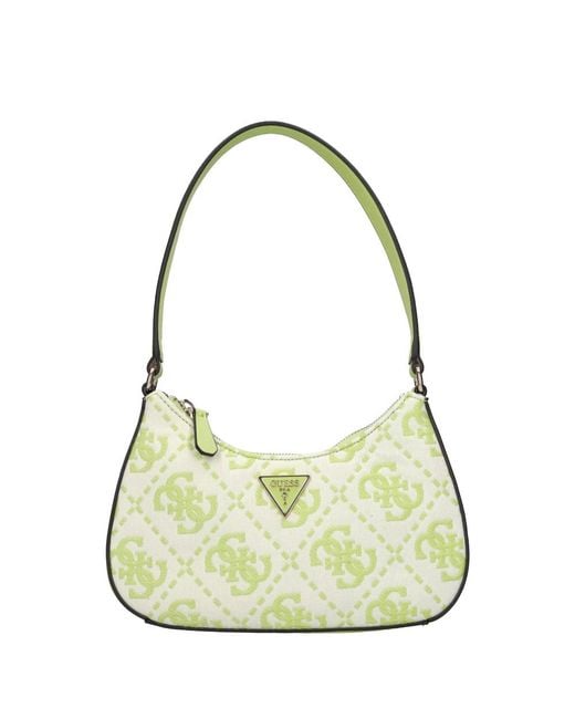 Guess Green Shoulder Bags