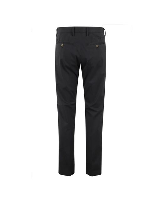 Myths Black Slim-Fit Trousers for men