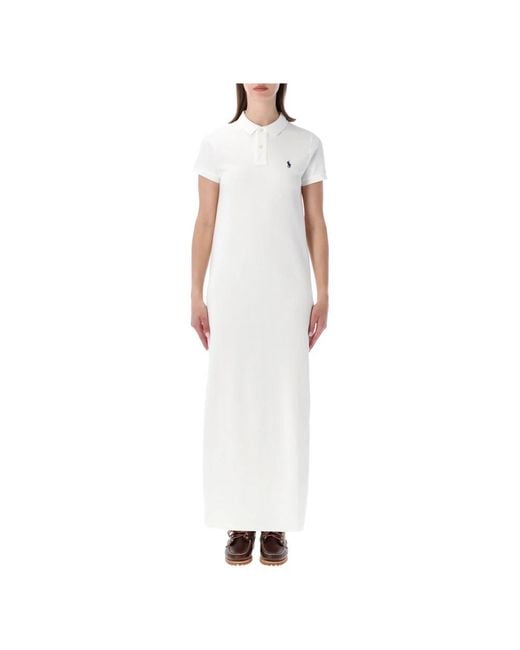 Polo Ralph Lauren White Short Dresses