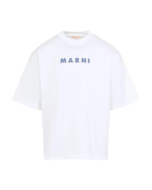 Marni White T-Shirts for men