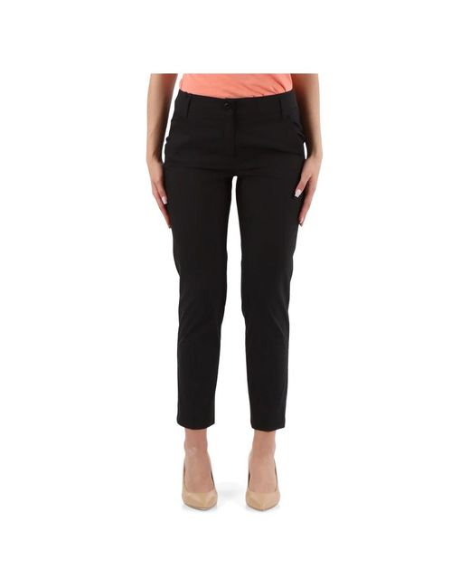 Trousers > cropped trousers Emme Di Marella en coloris Black
