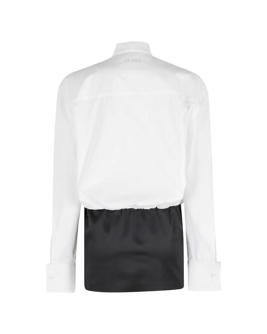The Attico White Short Dresses