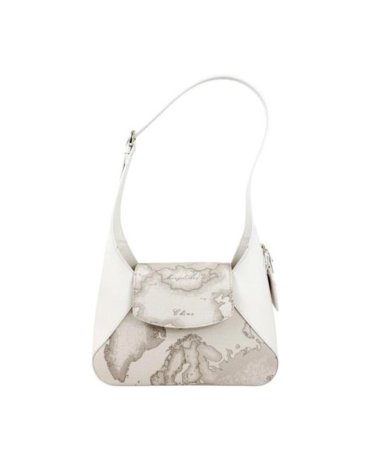 Alviero Martini 1A Classe White Shoulder Bags