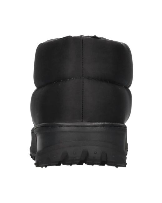 Winter Boots Date de color Black