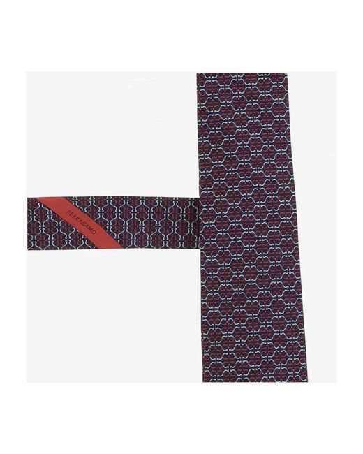 Ties Ferragamo de hombre de color Purple