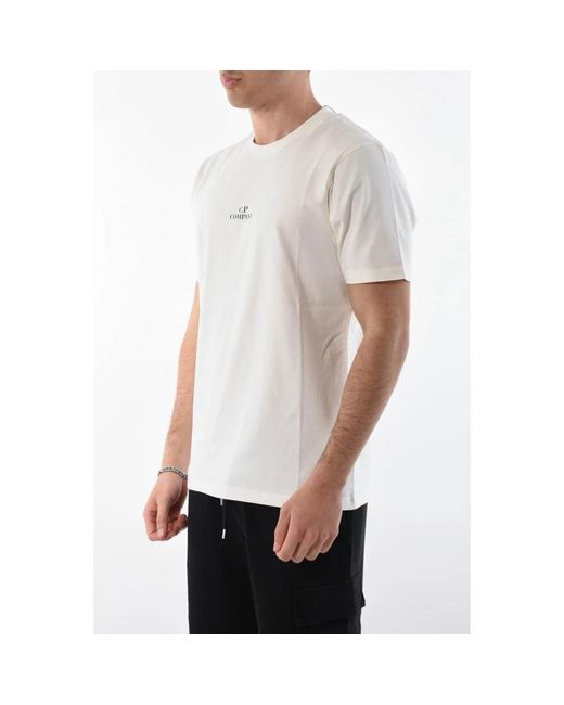 C P Company White T-Shirts for men