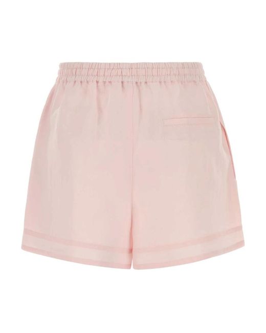 LeKasha Pink Casual Shorts