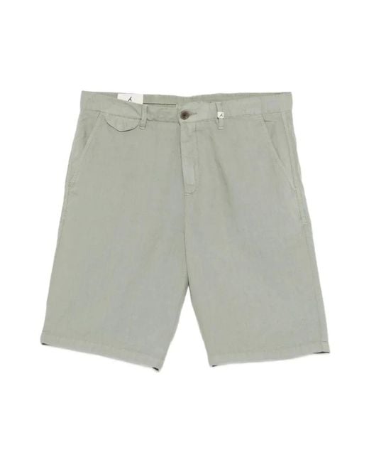 Myths Gray Casual Shorts for men