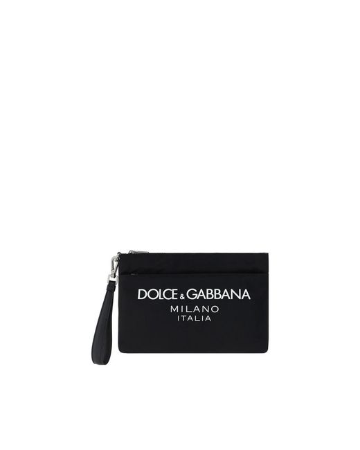 Clutches Dolce & Gabbana de hombre de color Black