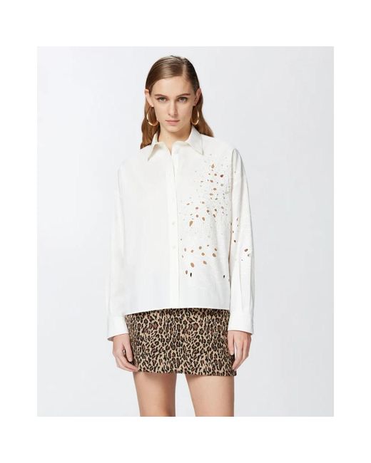 Pinko Centoundici Shirt in het White