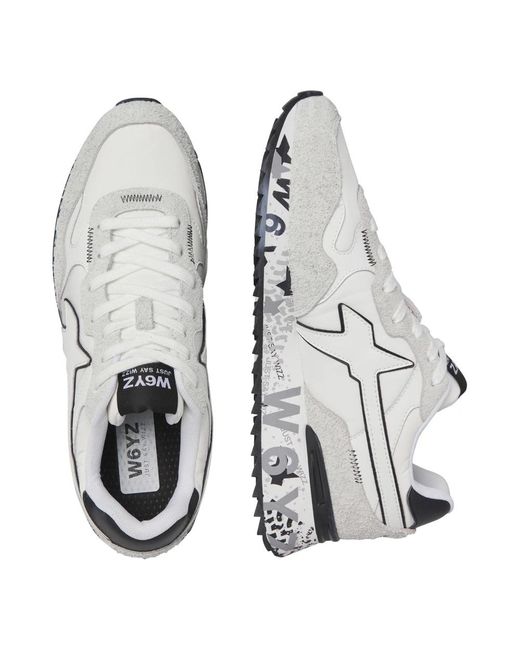 W6yz Metallic Sneakers for men