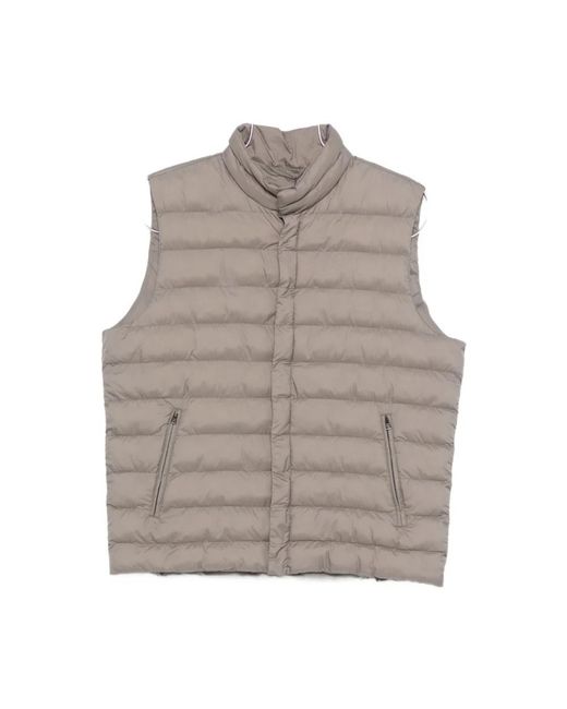 Herno Il Gilet in het Gray voor heren