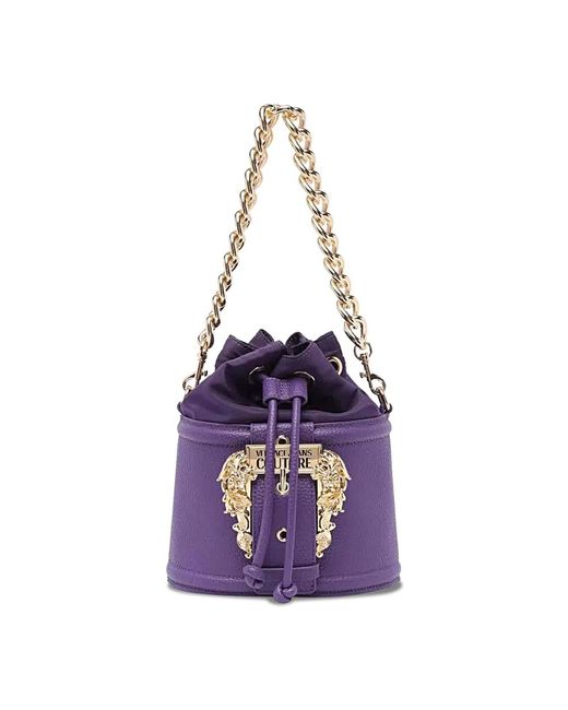 Shoulder bags di Versace in Purple