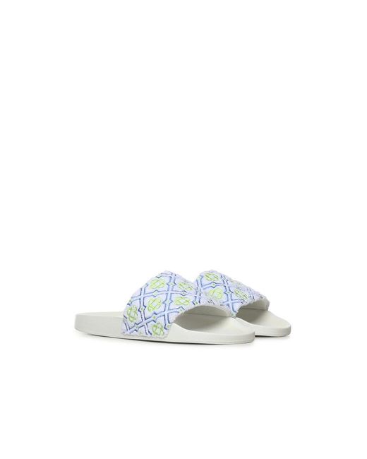Casablanca Blue Sliders for men