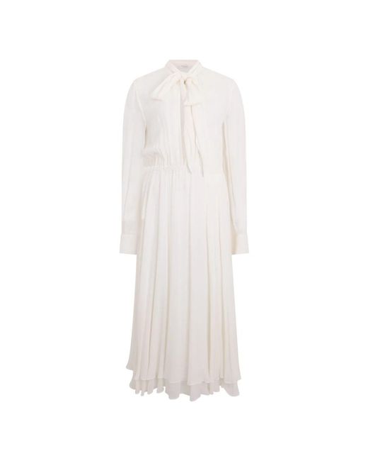 Philosophy Di Lorenzo Serafini White Midi Dresses