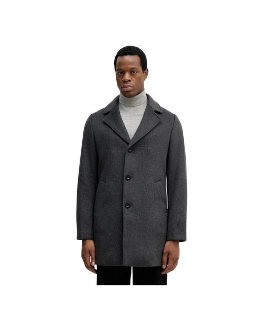 Guess Wolmix Jas in het Black voor heren