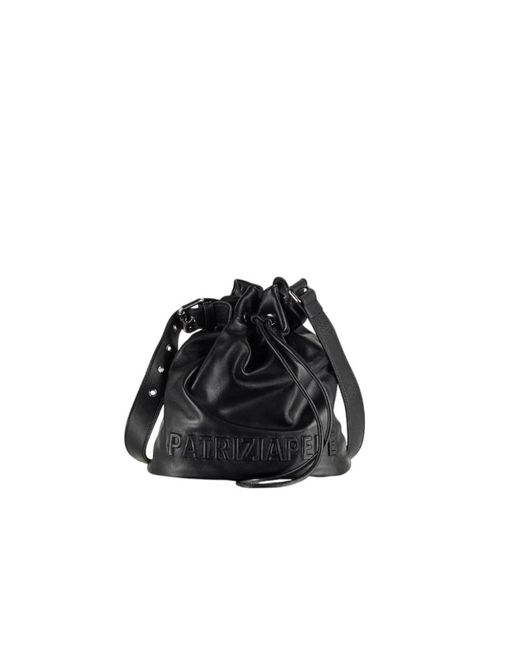 Bucket Bags Patrizia Pepe de color Black