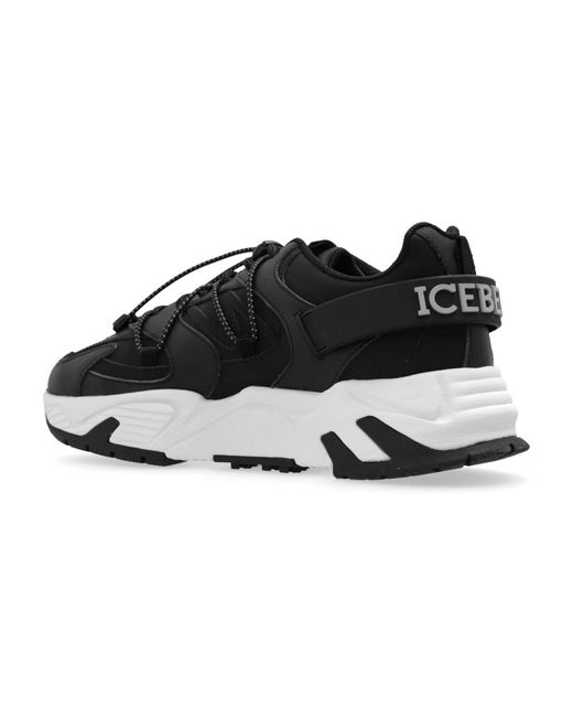 Iceberg Kakkoi sneakers in Black für Herren