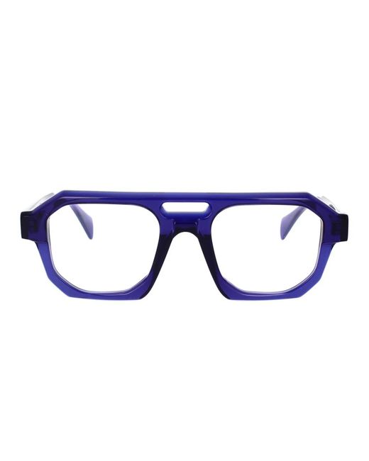 Maschera stile occhiali db-op di Kuboraum in Blue