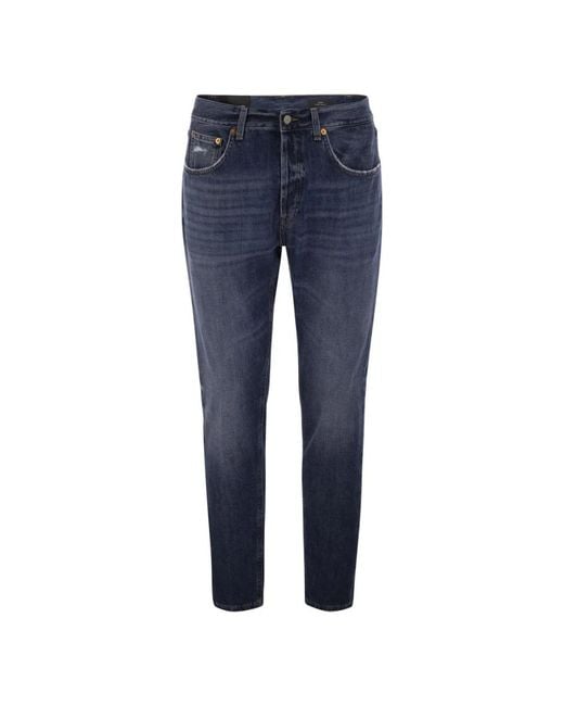 Dondup Blue Slim Fit Jeans