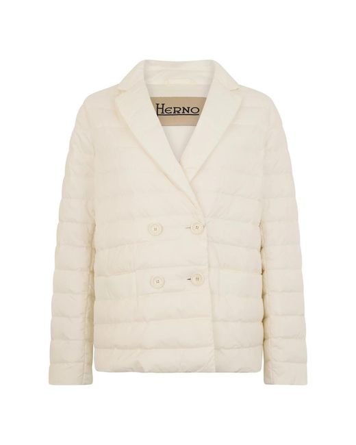 Herno White Winter Jackets