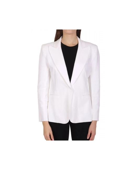 Norma Kamali White Blazers