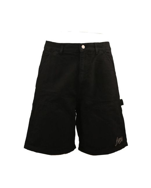 Barrow Black Casual Shorts for men