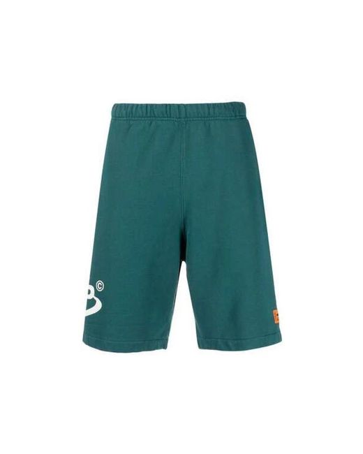 Heron Preston Green Casual Shorts for men