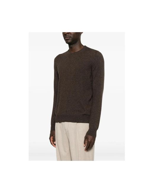 La Fileria Brown Cashmere Knitwear for men