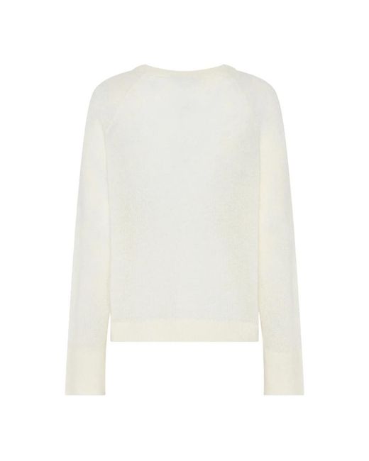 Bruuns Bazaar Fluffybbamera Knit in het White
