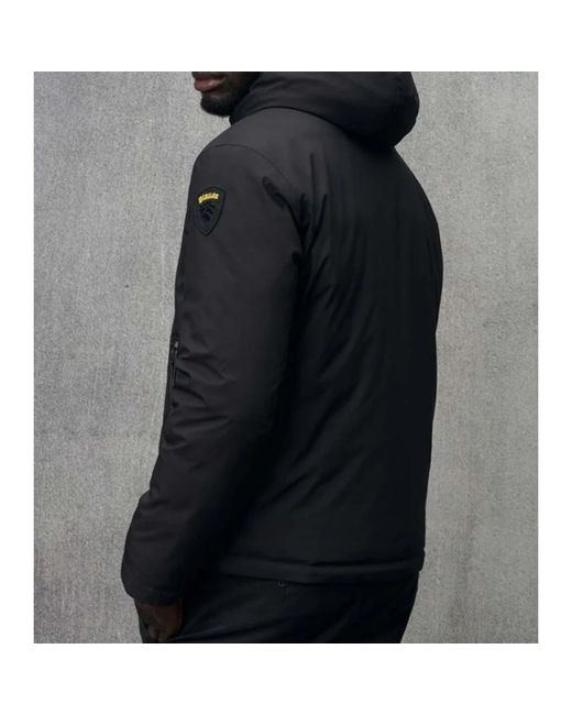 Blauer Jassen ,Zwart ,Zwarte Ballard Jas in het Black voor heren