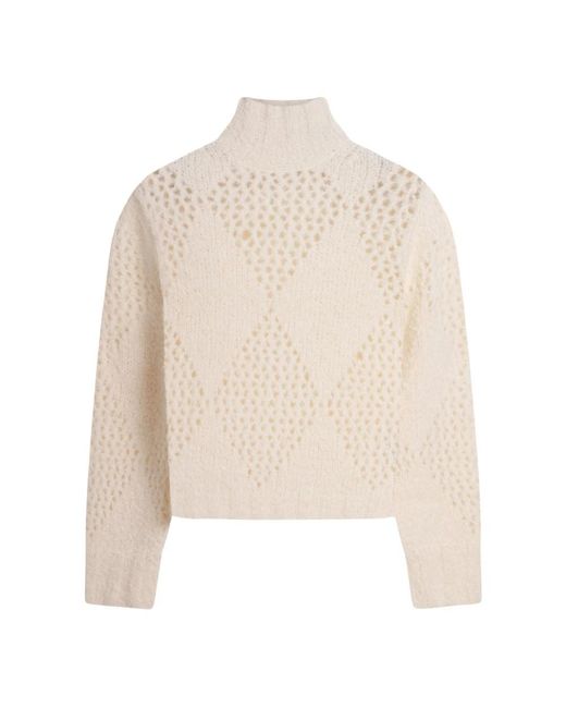 Ballantyne Coltrui Pullover in het White