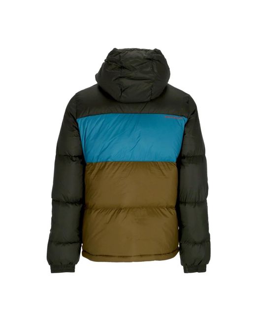 COTOPAXI Jassen ,Veelkleurig ,Nylon Waterafstotende Dons Hoodie Jas in het Green voor heren