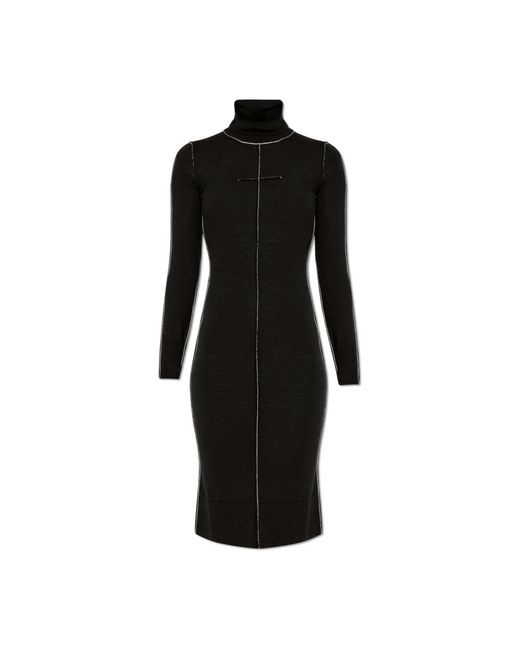 MM6 by Maison Margiela Black Short Dresses