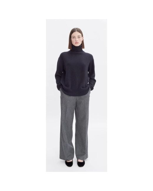 A.P.C. Blue Turtlenecks