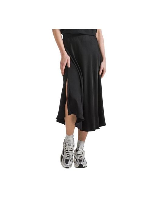 Deha Black Midi Skirts