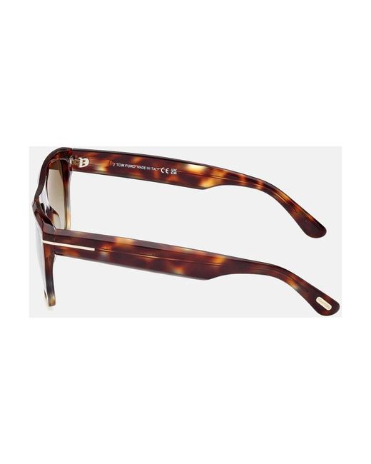 Tom Ford Brown Alberto sonnenbrille für männer