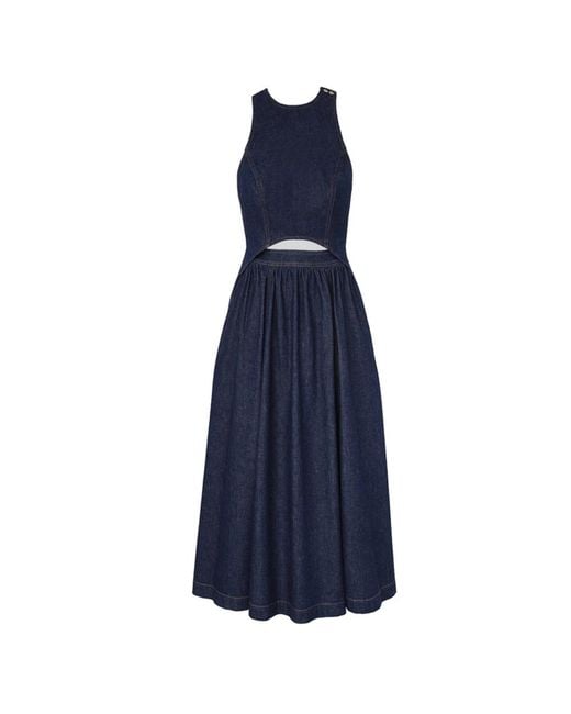 Midi Dresses Zimmermann de color Blue