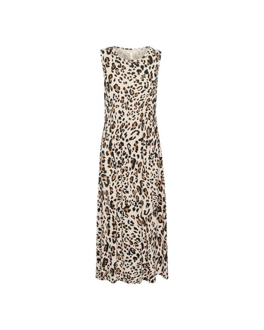 Midi Dresses Part Two en coloris Natural