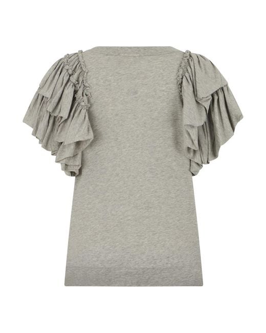 Dries Van Noten Gray Blouses