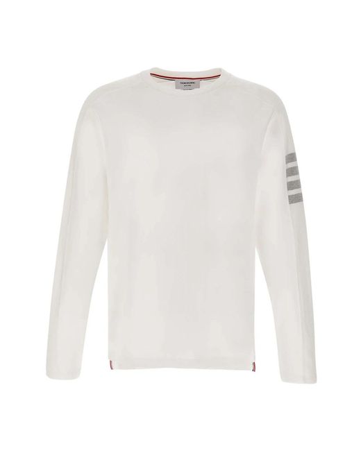 Thom Browne White Sweatshirts for men