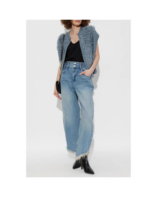 AllSaints Blue Vests